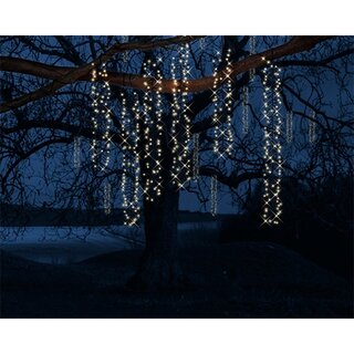 Cascade LED Twinkel Zwart - 200 cm - afbeelding 3
