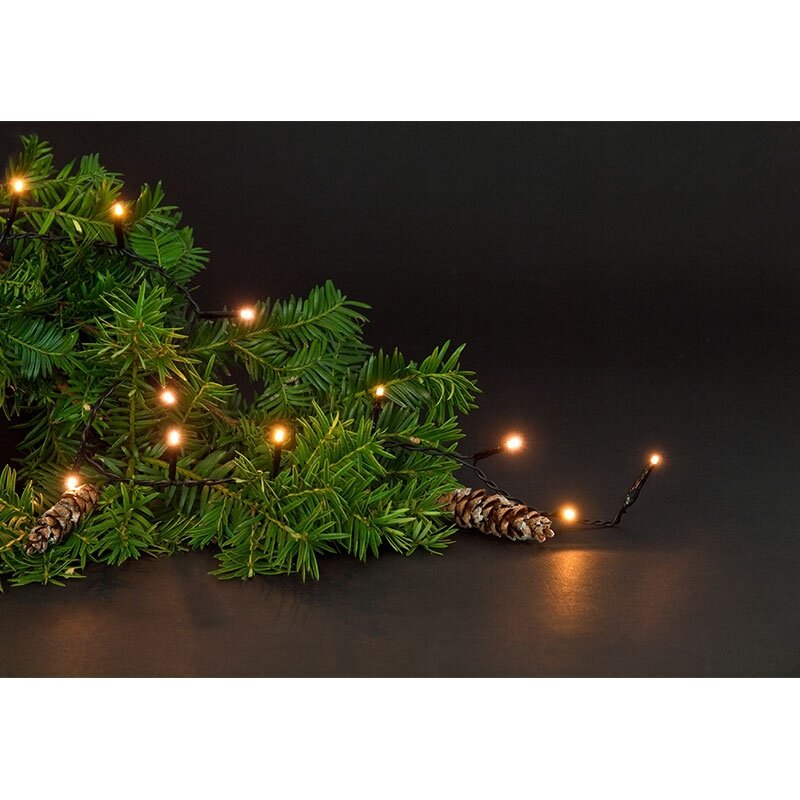Ricelights 80 LED's - Zwart - afbeelding 1