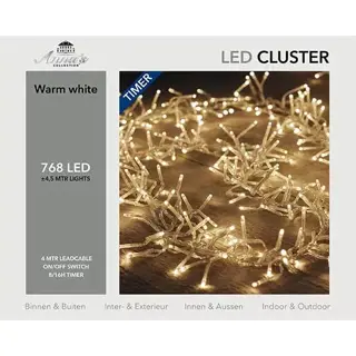 LED Clusterverlichting - 4,5 m
