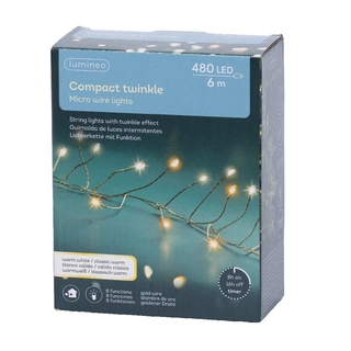 LED Compact Draadverlichting 480 LED's - 6 m - afbeelding 7