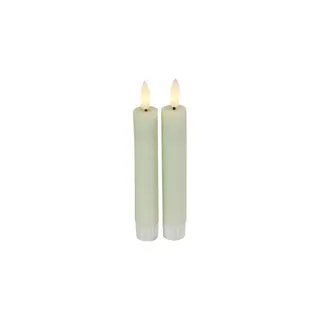 Countryfield LED Dinerkaars 2 st. Ø2x15 cm - Crème