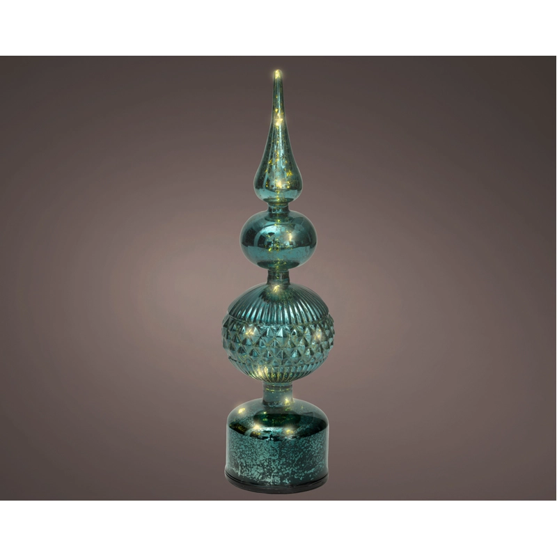 LED Draaiende Tafelpiek Groen - 35,5 cm - afbeelding 1
