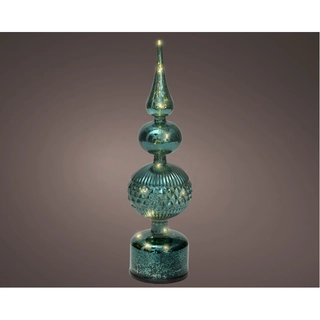 LED Draaiende Tafelpiek Groen - 35,5 cm