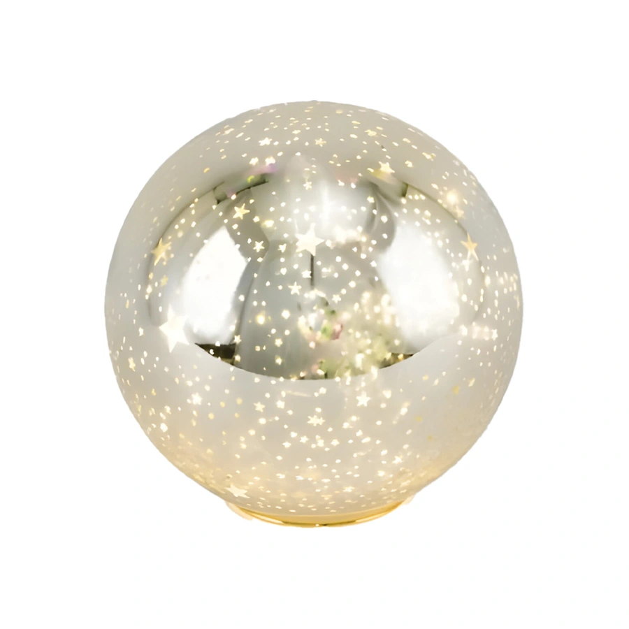 Gehlmann LED Bol Glas Goud - Ø10 cm