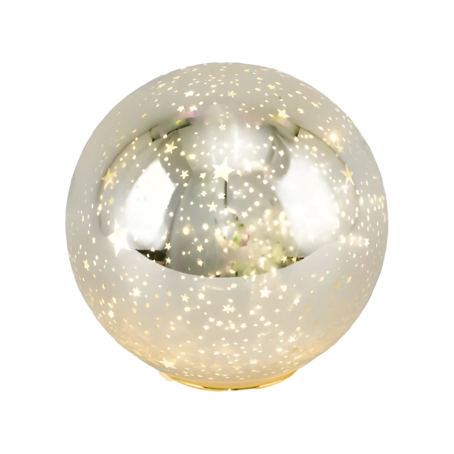 Gehlmann LED Bol Glas Goud - Ø12 cm