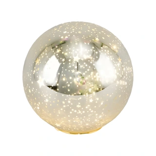 Gehlmann LED Bol Glas Goud - Ø12 cm