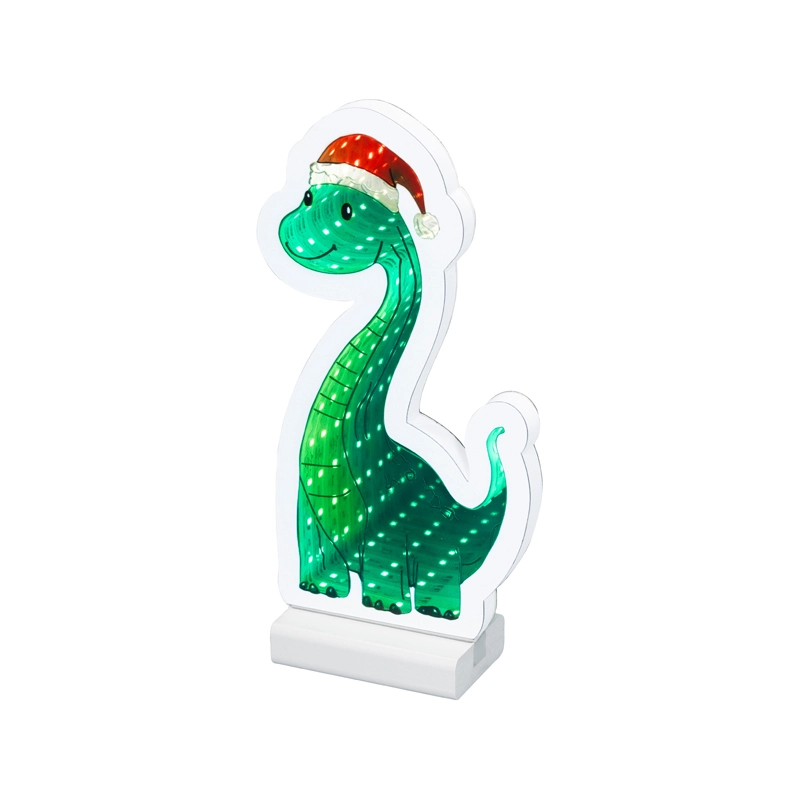 LED Infinity Dino - 22 cm - afbeelding 2