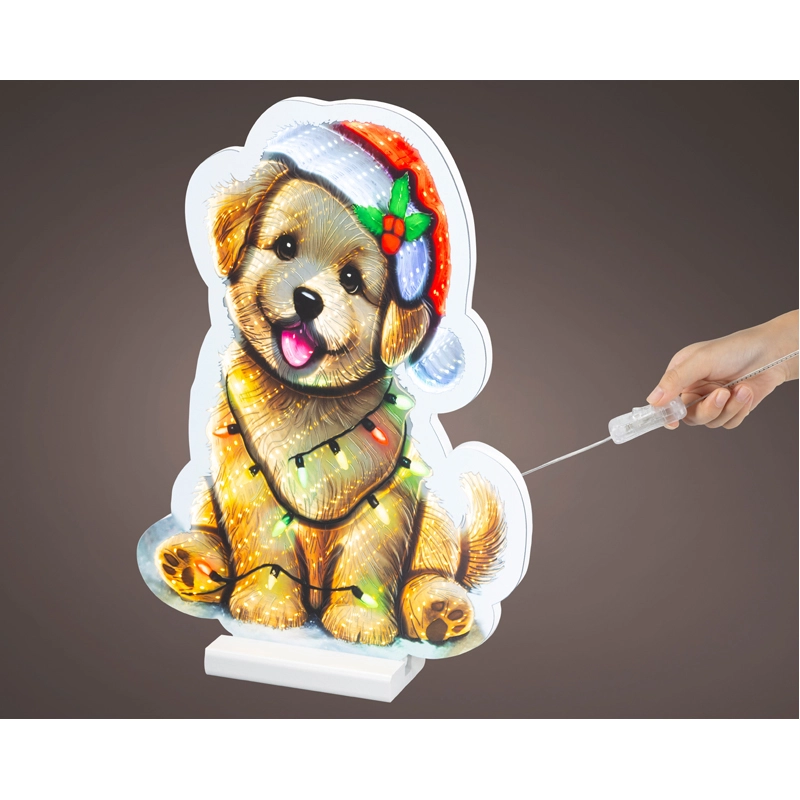 LED Infinity Hond - 36 cm - afbeelding 1