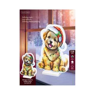 LED Infinity Hond - 36 cm - afbeelding 3