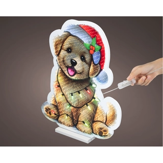 LED Infinity Hond - 57 cm