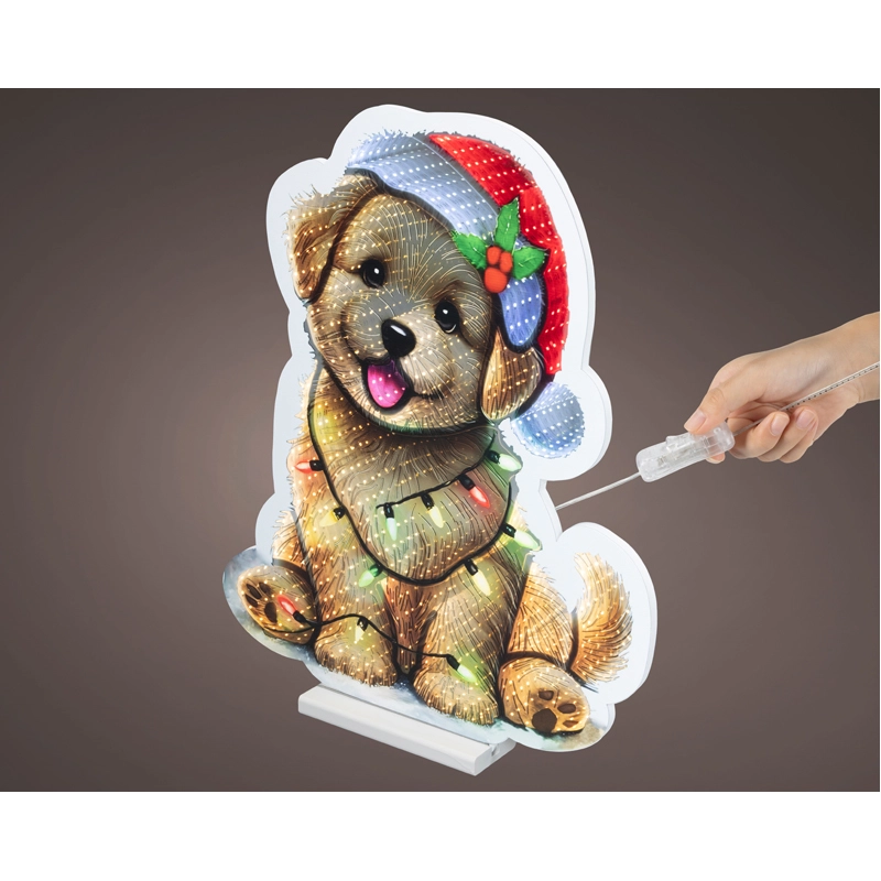 LED Infinity Hond - 57 cm - afbeelding 1
