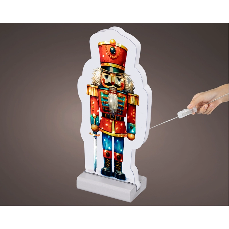 LED Infinity Houten Figuur - 22 cm - afbeelding 1