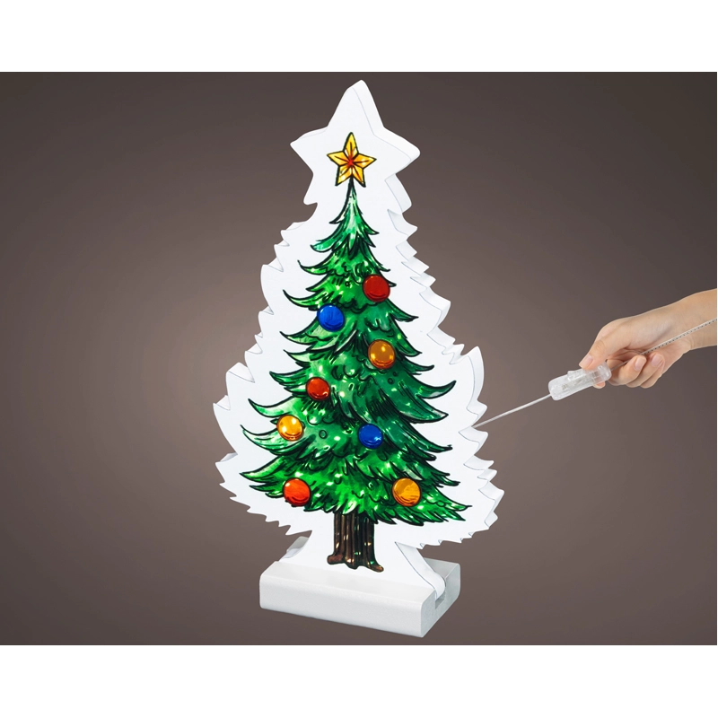 LED Infinity Kerstboom - 22 cm - afbeelding 1