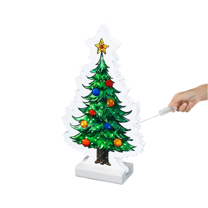 LED Infinity Kerstboom - 22 cm - afbeelding 2
