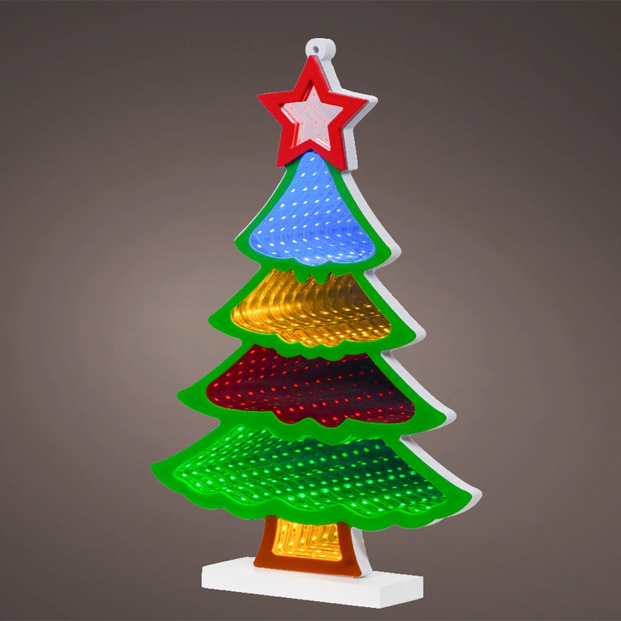 LED Infinity Lights Kerstboom - 21,5x5x32 cm - afbeelding 2