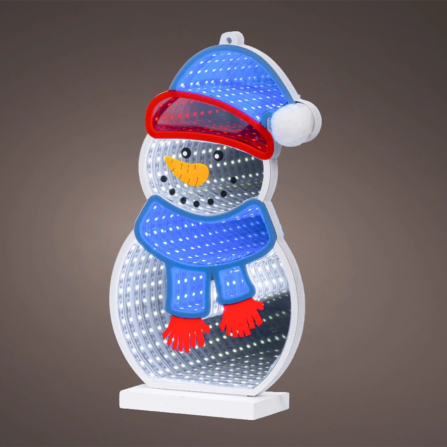 LED Infinity Lights Sneeuwpop - 14,7x6x27,2 cm - afbeelding 2