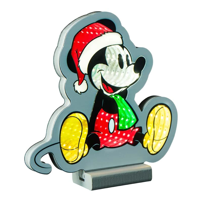 LED Infinity Lights Sitting Mickey - 20x1,3x19,3 cm