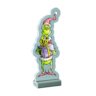 LED Infinity Lights The Grinch Present - 9,5x1,3x24,5 cm
