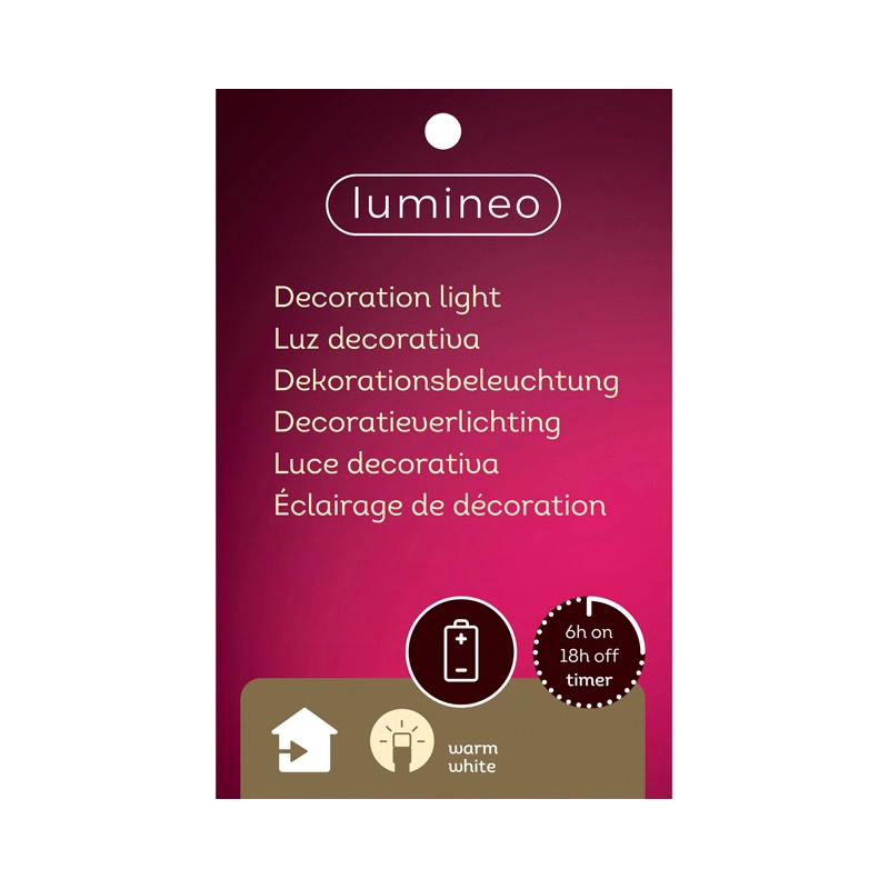 LED Kaars Rood - 44 cm - afbeelding 3