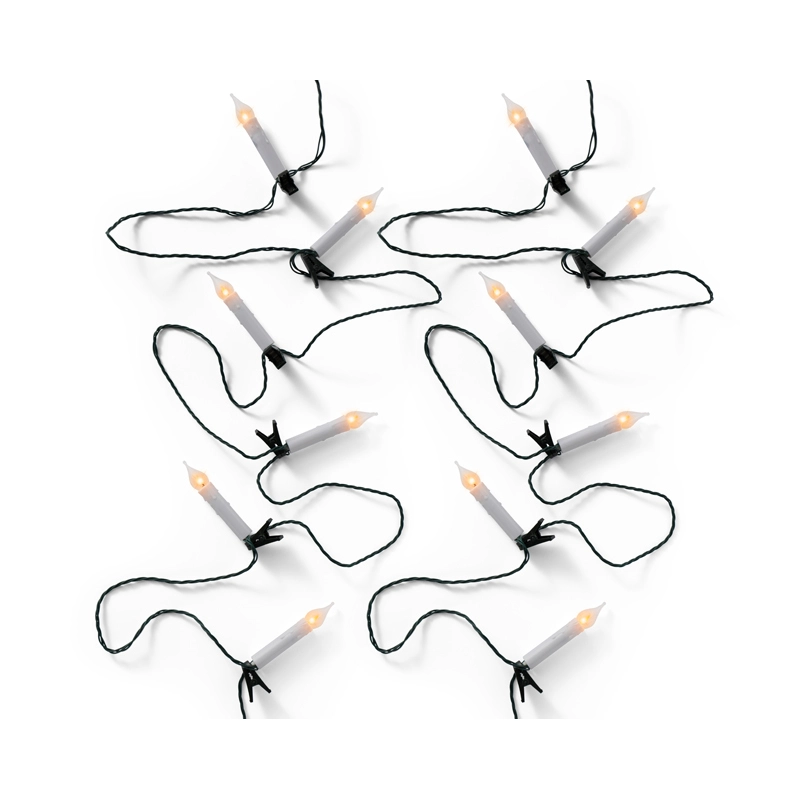 LED Kaarsverlichting vlam effect - 6 m - afbeelding 2