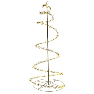LED Kerstboom Swirl Cluster Klassiek Warm/Warm wit - 210 cm