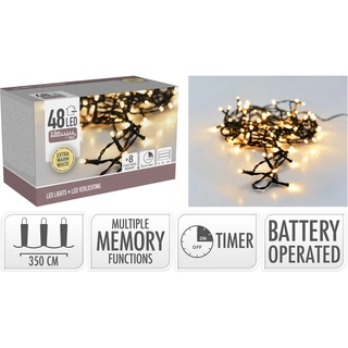 LED Kerstverlichting Warm Wit - 250 cm