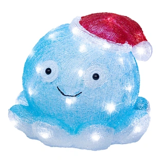 LED Kwal Blauw Acryl - afbeelding 1