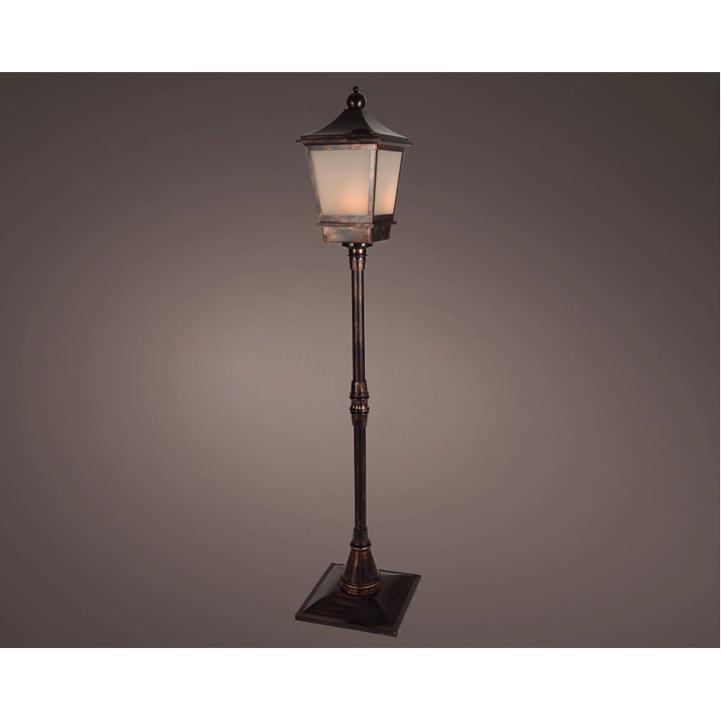 LED Lantaarn Bruin - 185 cm - afbeelding 1