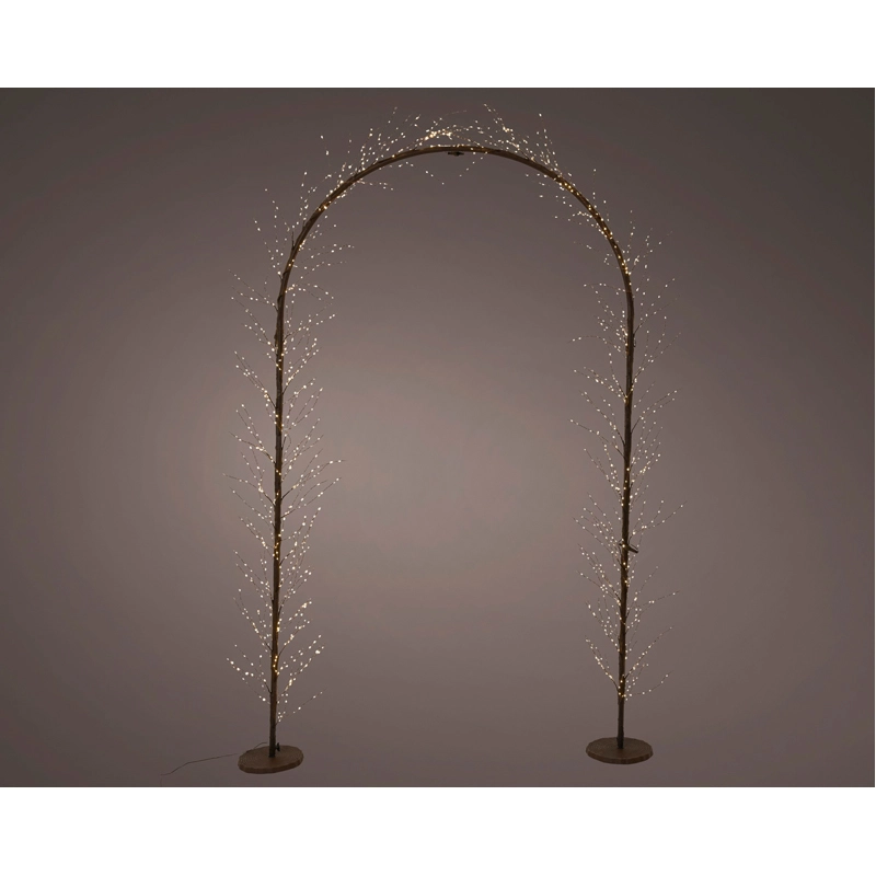 LED Lichtboog Bruin - 230 cm - afbeelding 1