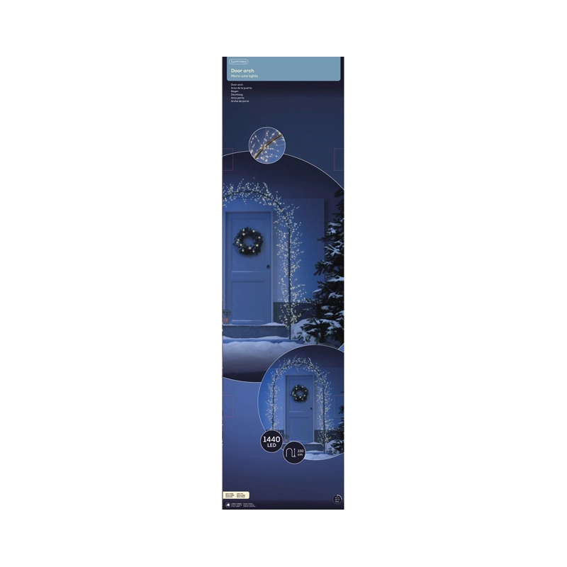 LED Lichtboog Bruin - 230 cm - afbeelding 3