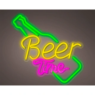 Neon LED Beer time