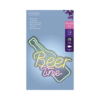 Neon LED Beer time - afbeelding 2