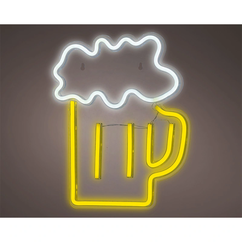Neon LED Bier - afbeelding 1