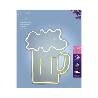 Neon LED Bier - afbeelding 2