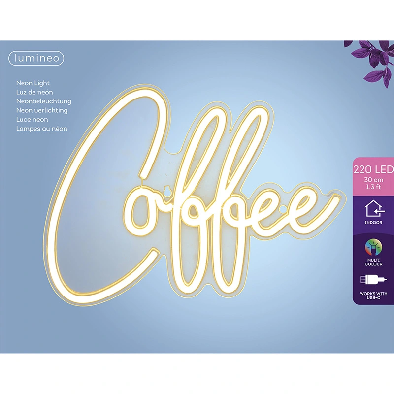 Neon LED Coffee - afbeelding 2