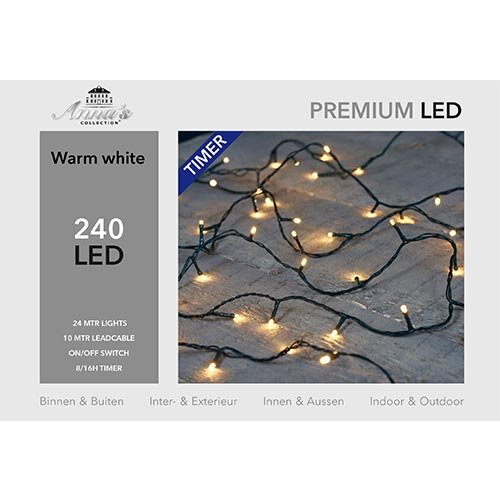 LED Kerstverlichting 24m