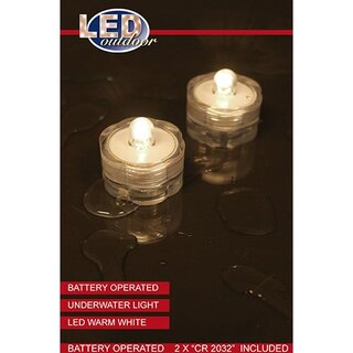 LED Theelicht Drijvend - 2 st. - afbeelding 1