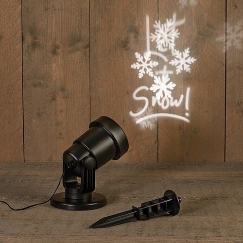 LED Projector - Let it Snow