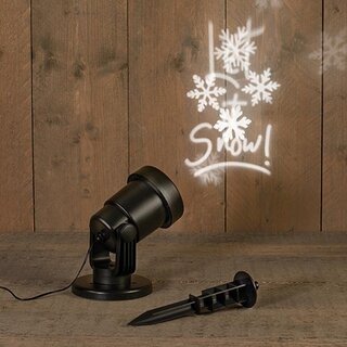 LED Projector - Let it Snow