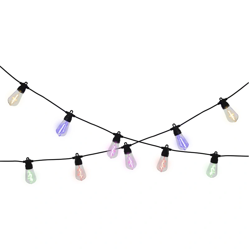 LED Partylight Zwart 450 cm - Multi - afbeelding 1