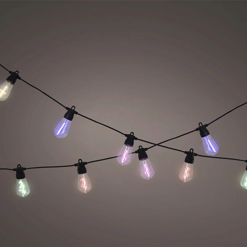 LED Partylight Zwart 450 cm - Multi - afbeelding 2