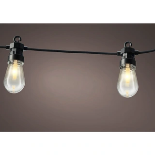 LED Partylight 20 Bulbs Steady - 950 cm - afbeelding 2