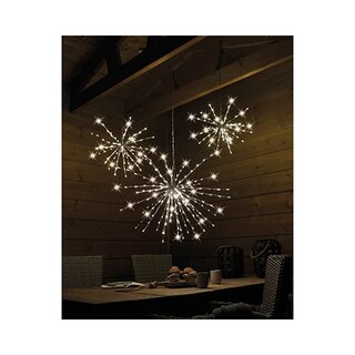 LED Poolster Flash Zilver - 45 cm - afbeelding 2