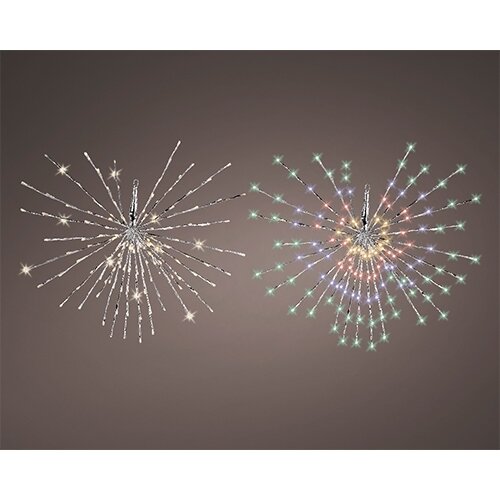 LED Poolster Flash Zilver - 45 cm - afbeelding 1