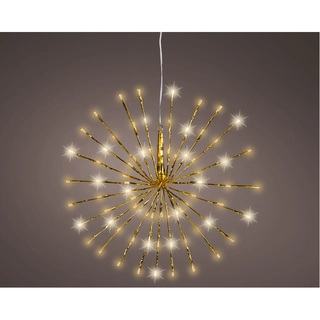 LED Poolster Zachtgoud Flasheffect - 45 cm