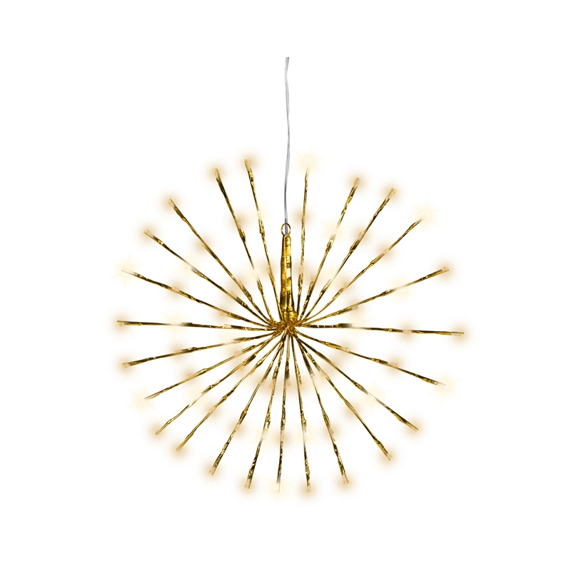 LED Poolster Zachtgoud Flasheffect - 45 cm - afbeelding 2