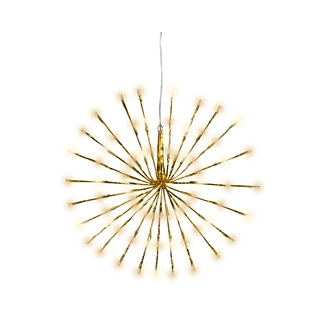 LED Poolster Zachtgoud Flasheffect - 45 cm - afbeelding 2