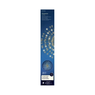 LED Poolster Zachtgoud Flasheffect - 70 cm - afbeelding 3