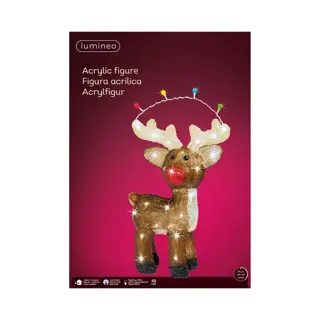 LED Hert Acryl - 47 cm - afbeelding 3