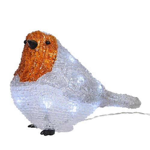 LED Roodborst Acryl